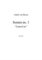 Piano sonata No.1 'Laura Lee' in f minor